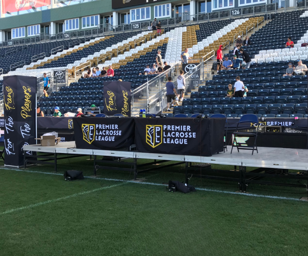 Championship Mobile Stage Setup