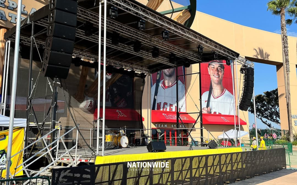 Large Mobile Stage Rental - Nationwide Event Rentals